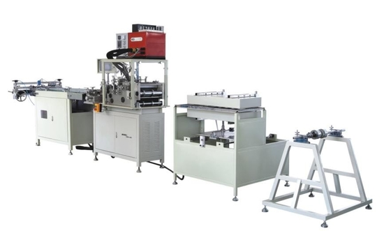 Round Panel Air Filter Rotary Pleating Machine With Water Steam